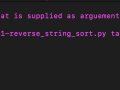 Python Day 1: Reversing a String