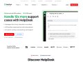 I tried HelpDesk and found delivers an excellent ticketing system good for customers to use