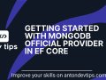 Getting Started with MongoDB in EF Core
