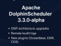 Apache DolphinScheduler 3.3.0 Alpha Released: Major Enhancements and Performance Upgrades!
