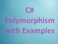 C# Polymorphism with Examples
