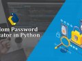 Random Password Generator Using Tkinter