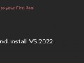 1.3 First Program and Install VS 2022