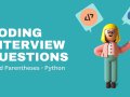 Valid Parentheses— LeetCode coding interview questions