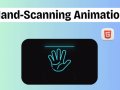 Creating a Hand Scanning Animation with HTML and CSS || FREE Source Code