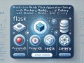 Set up a production-ready Flask application with Docker, PostgreSQL, Celery, Redis, and migrations.