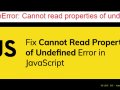 “Cannot Read Property of Undefined”: Debugging It Like a Pro