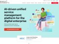 I tried ManageEngine ServiceDesk Plus and found it offers great features for large organizations