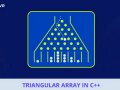 Triangular arrays in C++