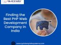 Finding the Best PHP Web Development Company in India