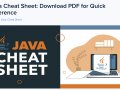 These are the biggest Java cheat sheets