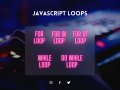 Loops in Javascript