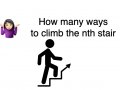 Count Ways To Reach the nth stair ??‍♀️ (Climbing ??‍♂️ Stairs)| Python & CPP | DP | Coding Interview
